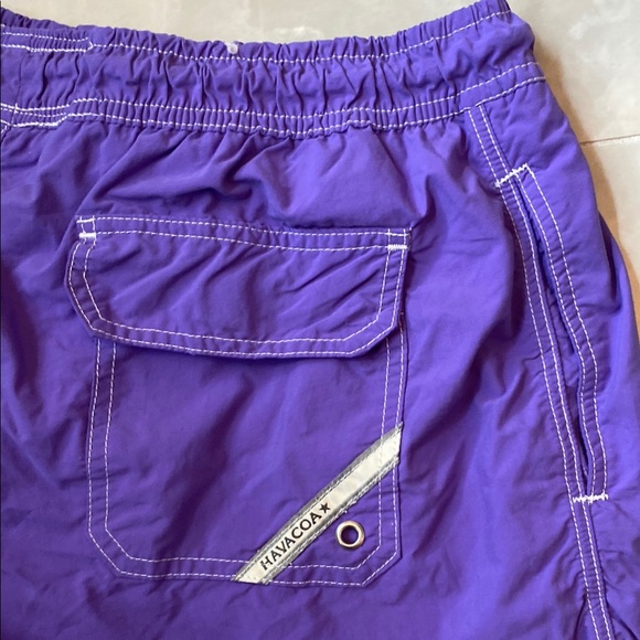 Purple Swim Shorts with Drawstring - Picture 4 of 4